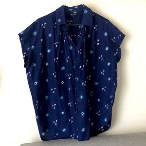 Madewell Shibori top